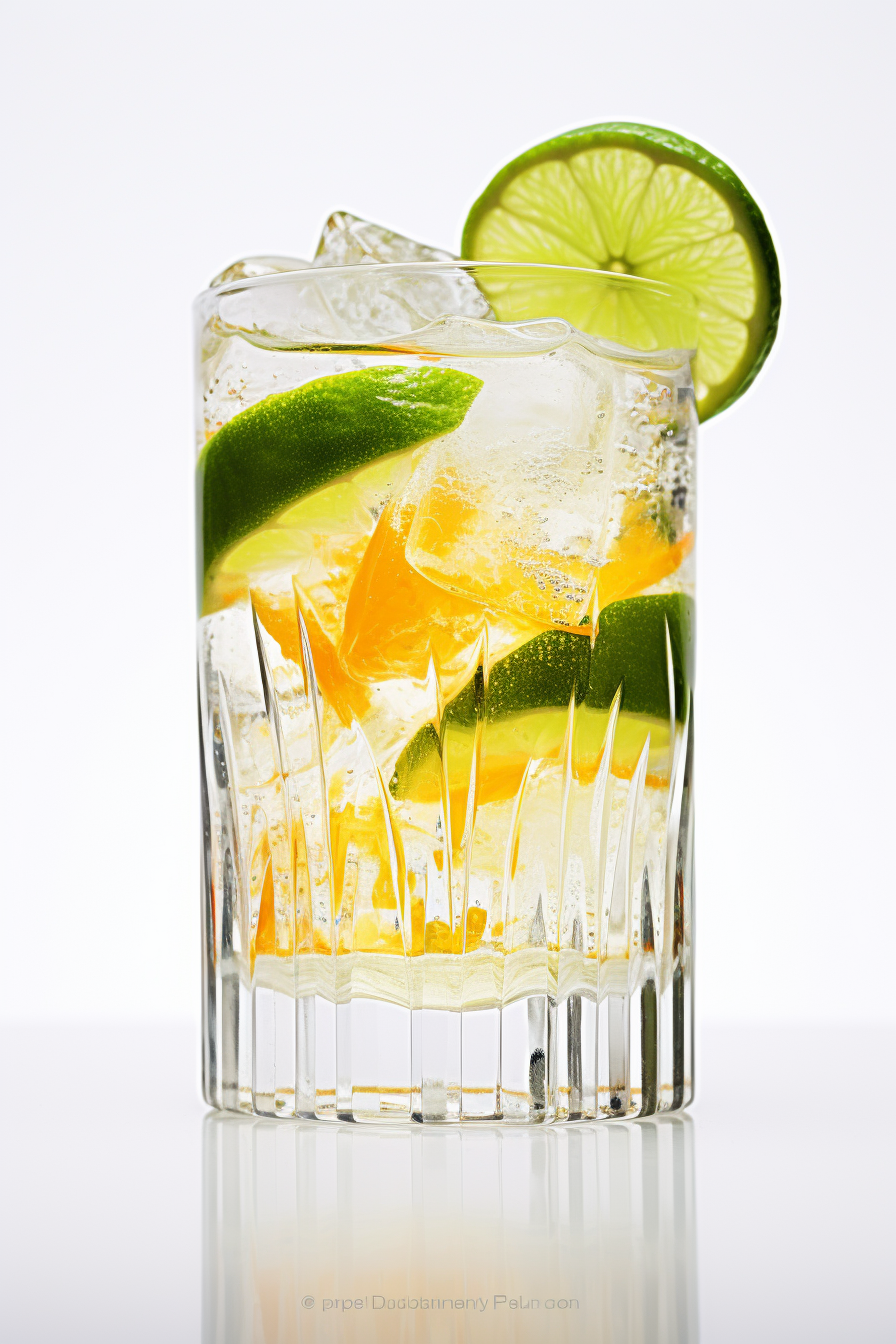 Preparing Skinny Margarita