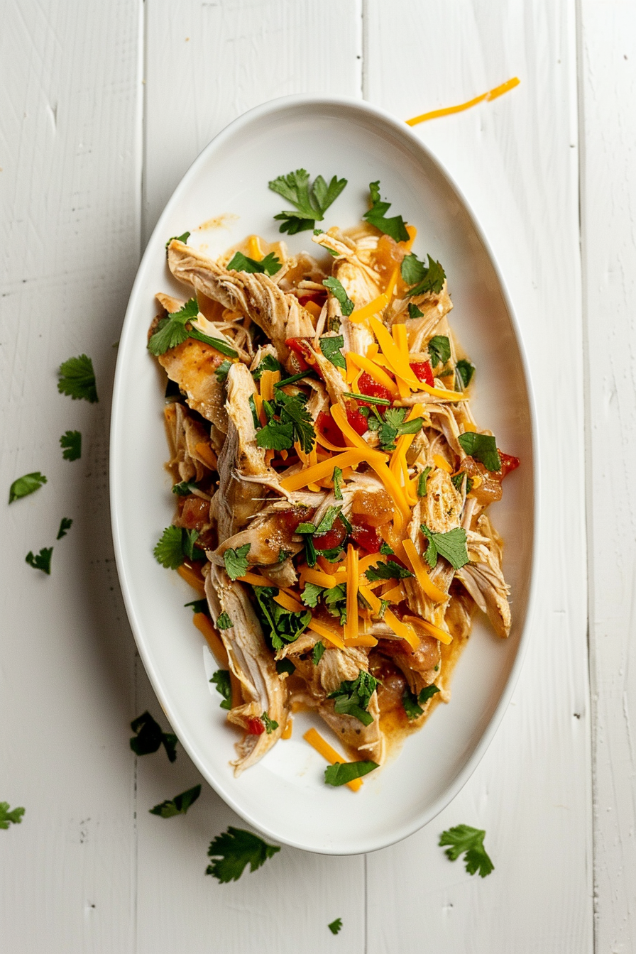 Ingredients for Slow Cooker Keto Salsa Chicken