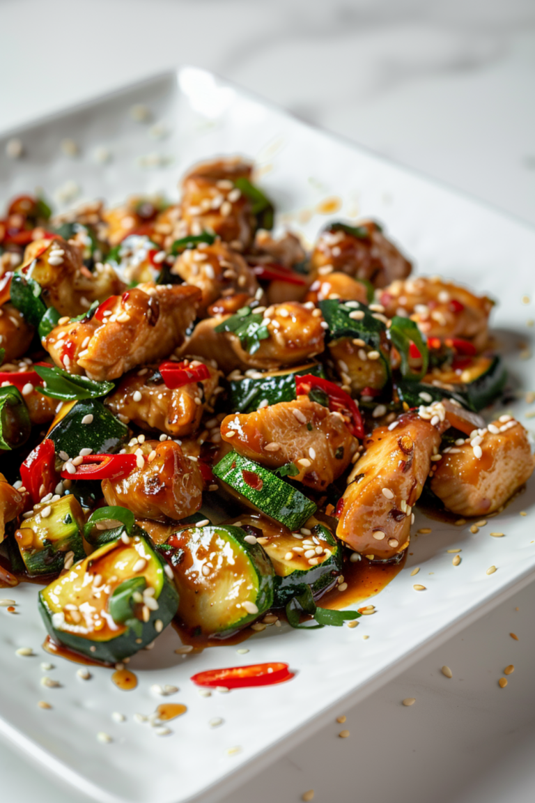 Spicy Chicken and Zucchini Stir-Fry_001