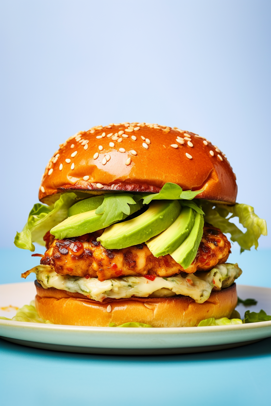 Ingredients for Spicy Chipotle Keto Chicken Burgers