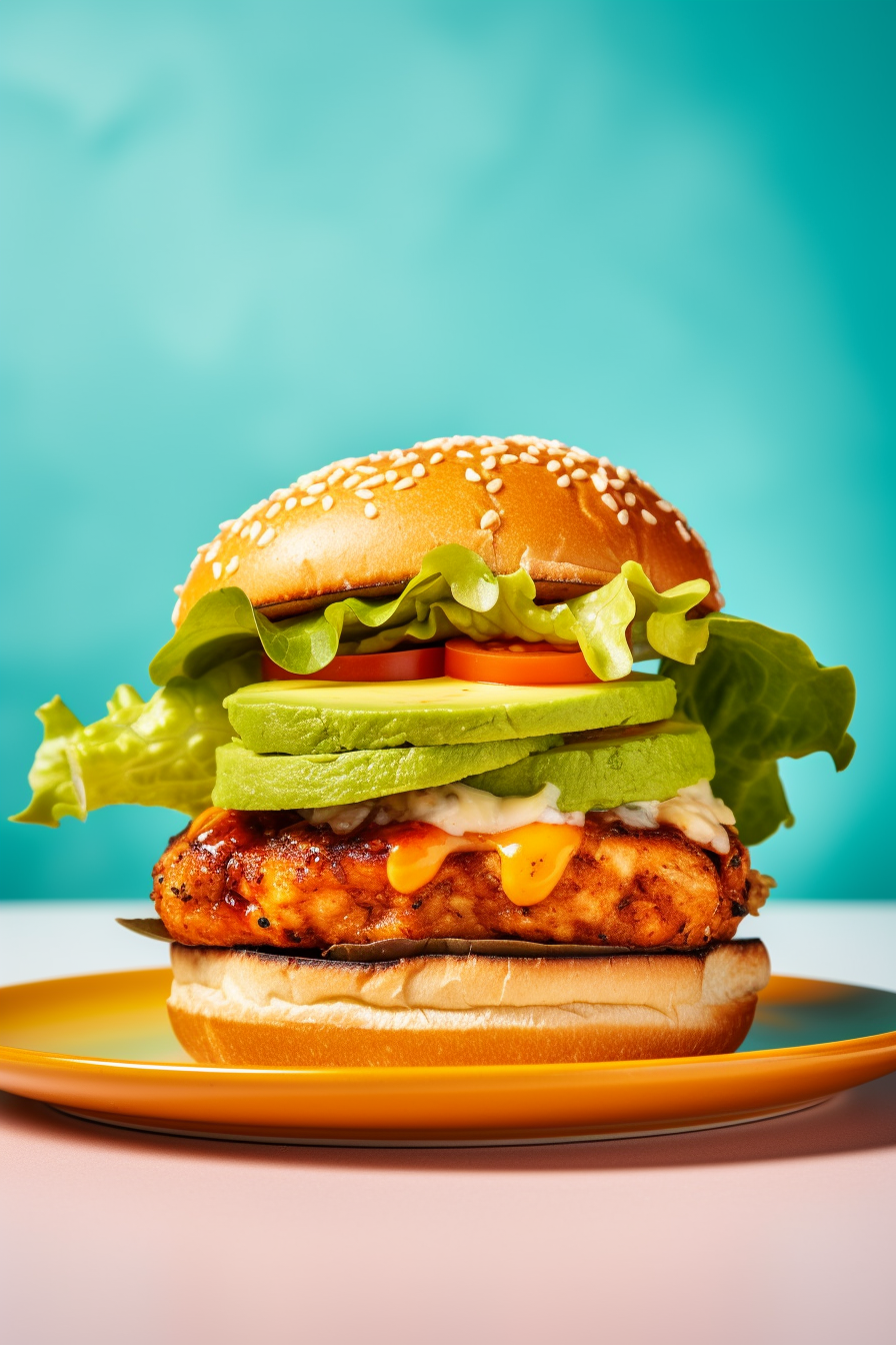 Spicy Chipotle Keto Chicken Burgers