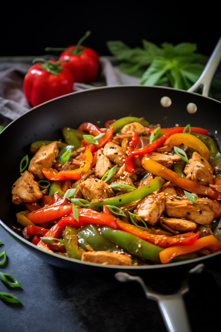 Cooking Spicy Keto Asian Cabbage Stir-Fry