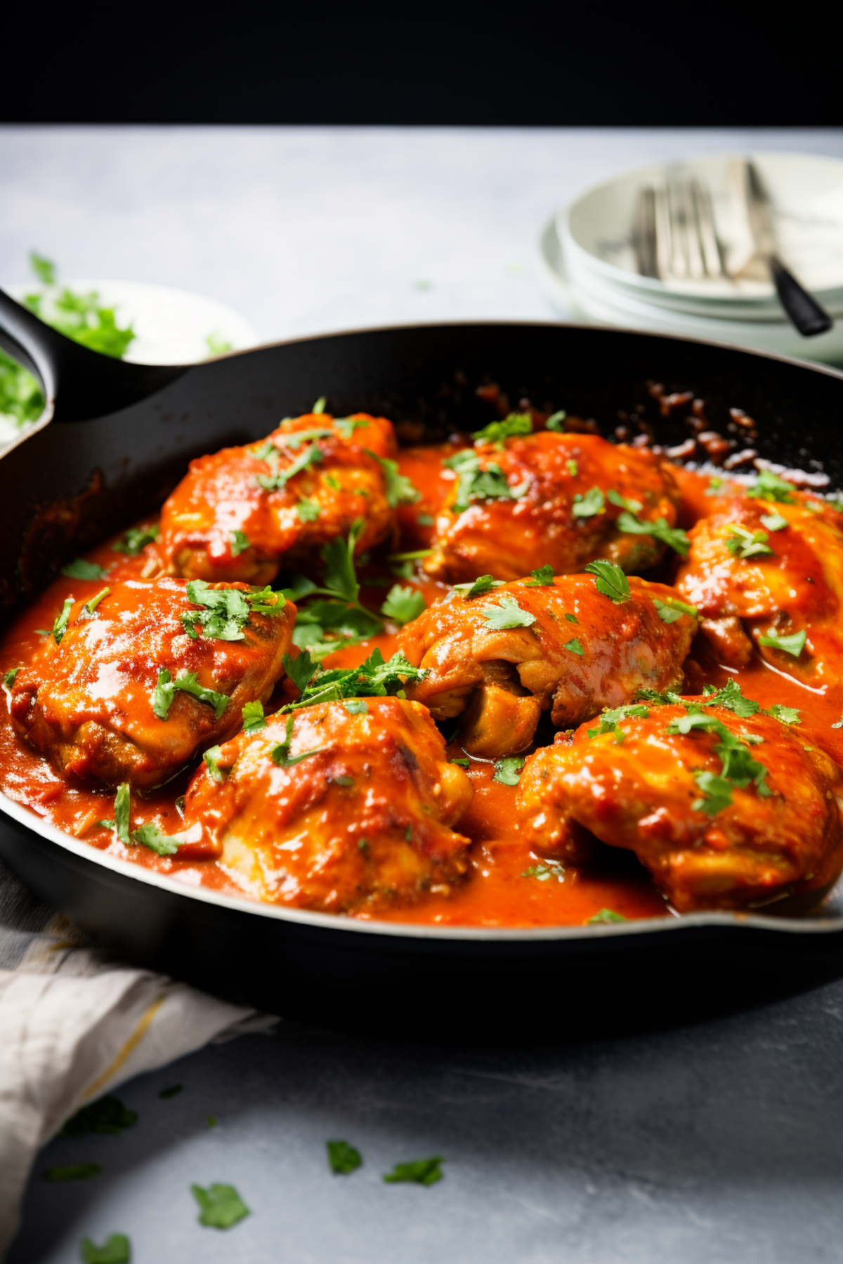 Spicy Keto Buffalo Chicken Thighs_001