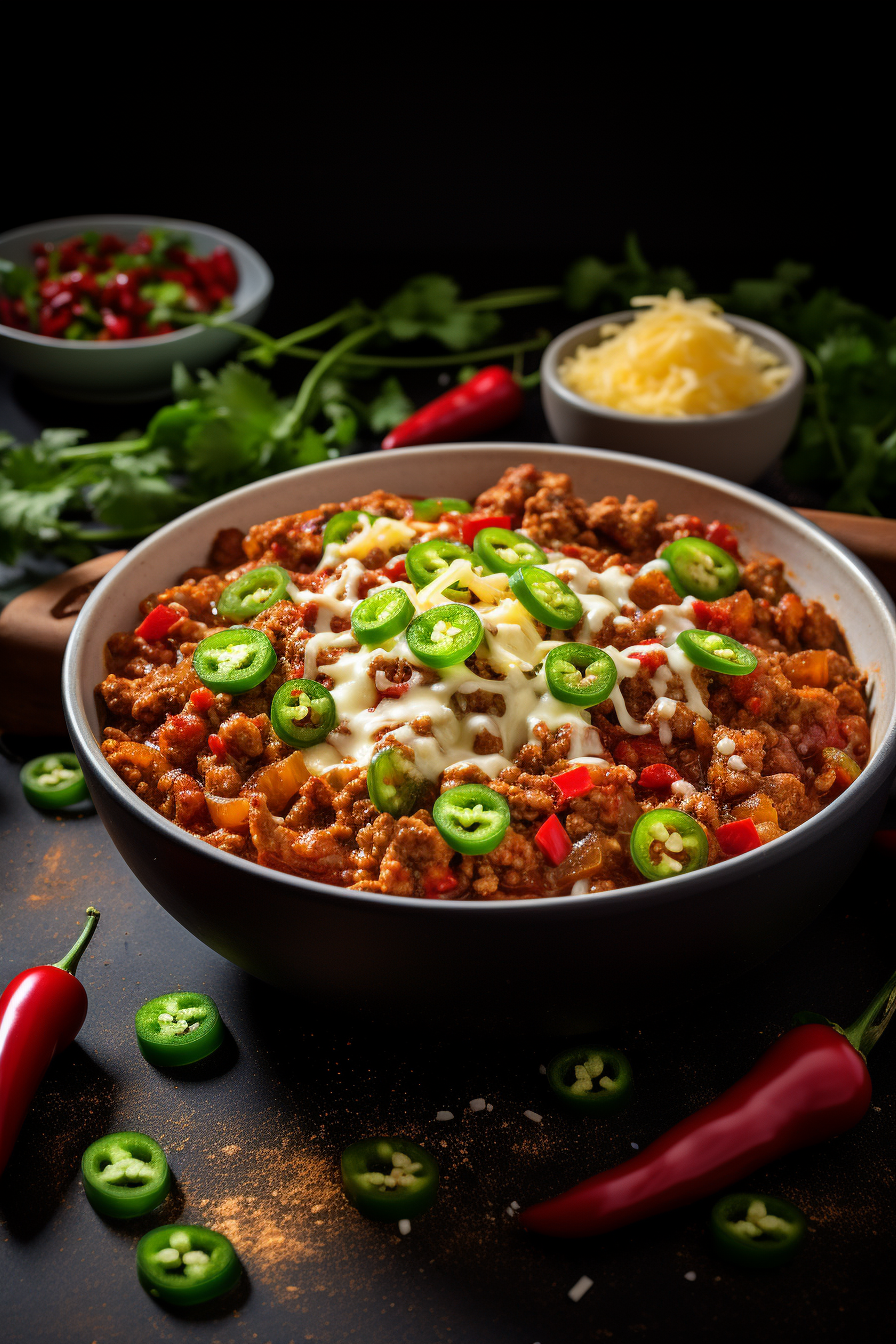 Ingredients for Spicy Keto Pork Chili
