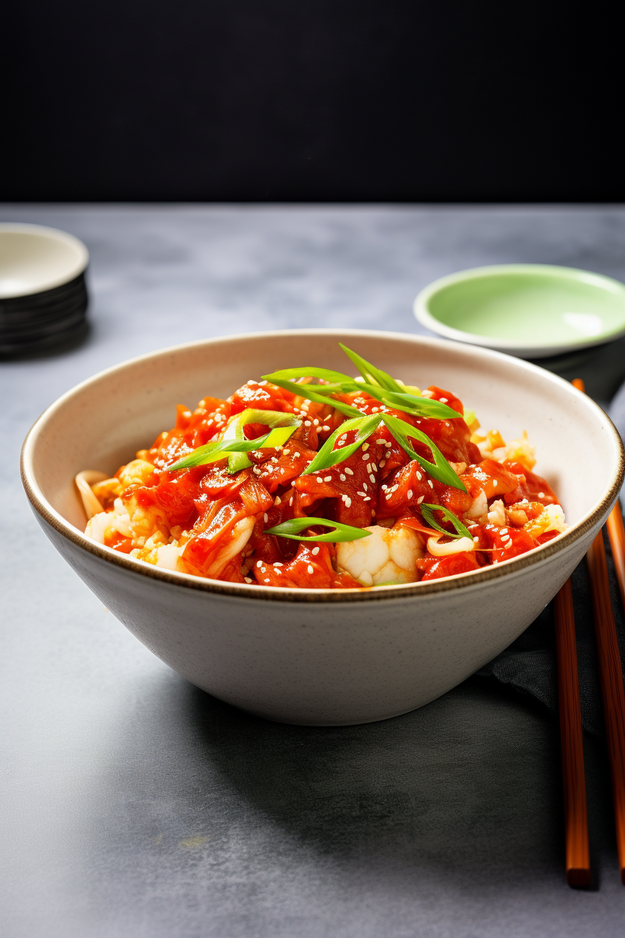 Ingredients for Keto Kimchi