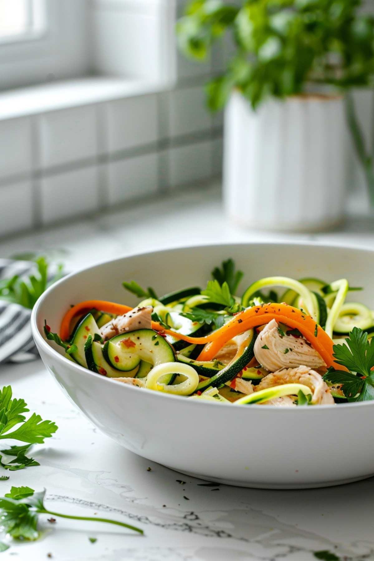 Zucchini Noodle Chicken Soup_001