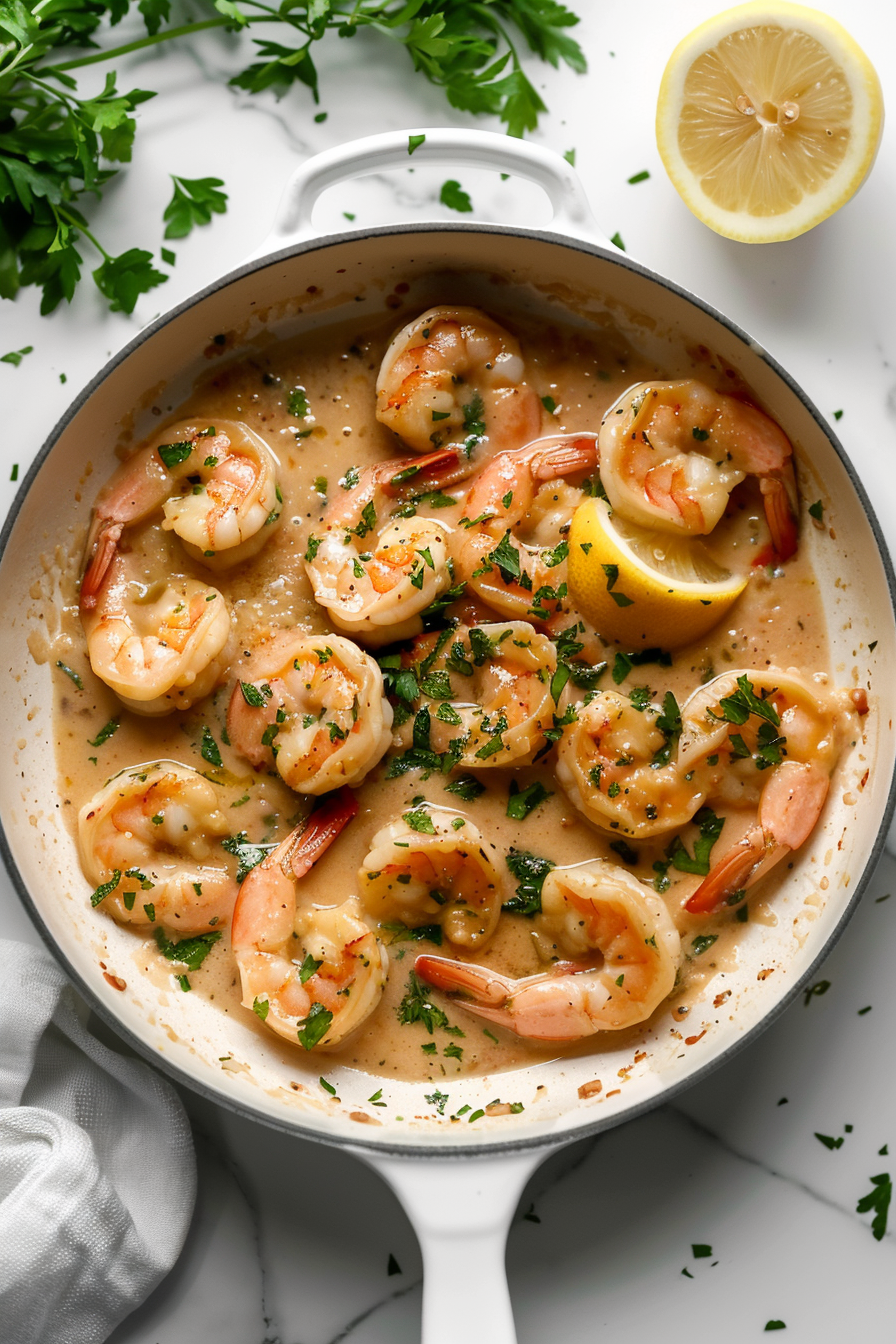 Keto Garlic Butter Shrimp