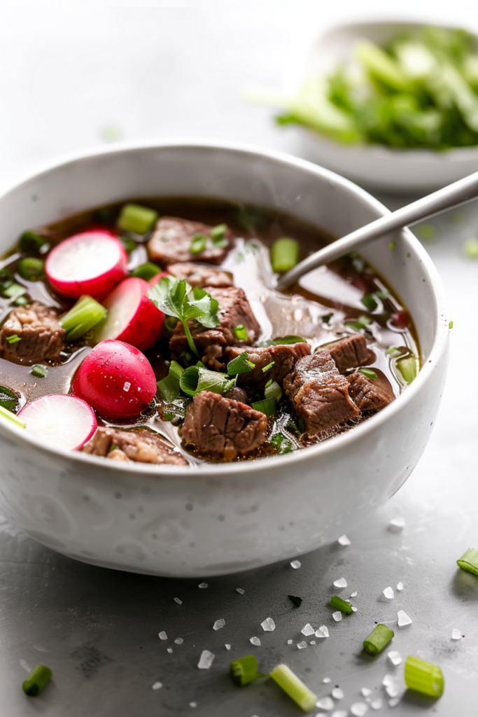 Instant Pot Keto Beef and Radish Soup_001