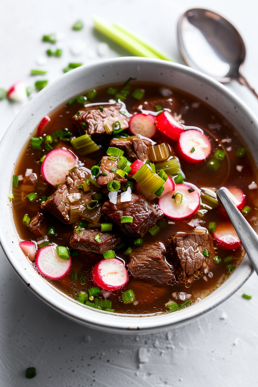 Cooking Keto Beef Soup