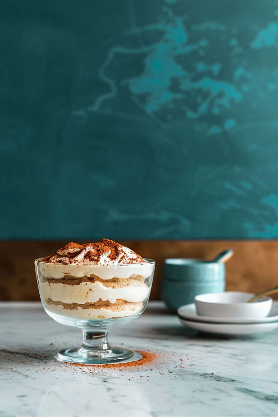 Keto Amaretto Tiramisu