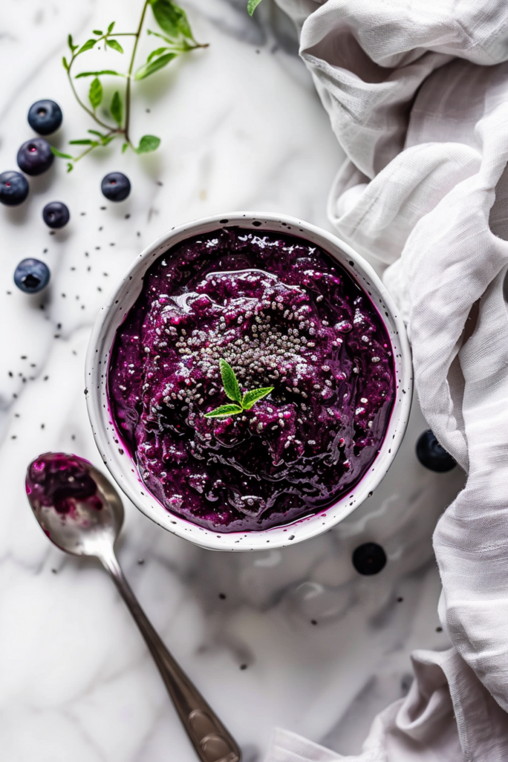 Easy Keto Blueberry Chia Jam Recipe Perfect for Low Carb Diets