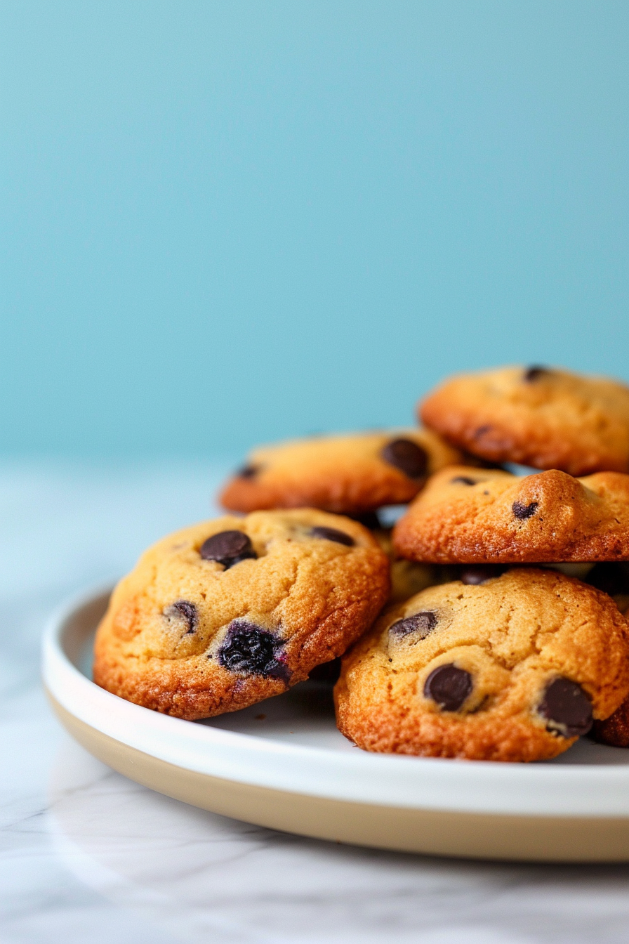 Mixing Ingredients for Keto Cookies