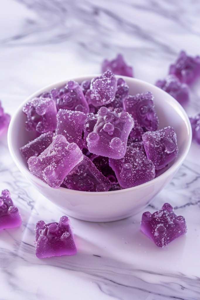 Easy Keto Blueberry Gelatin Gummy Bears Recipe for a GuiltFree Snack