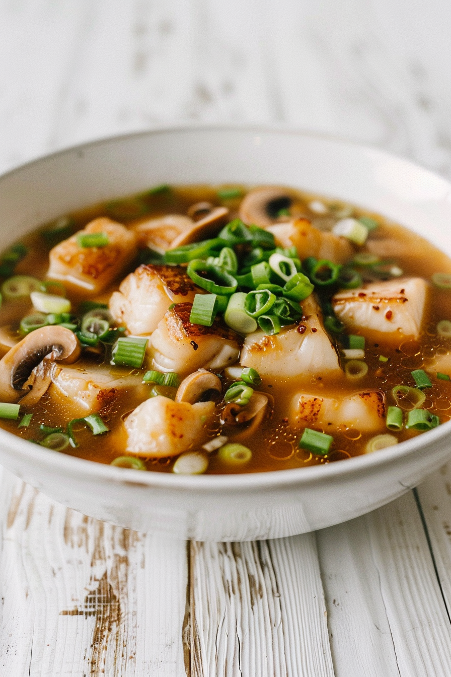 Keto Cod Miso Soup Ready to Serve