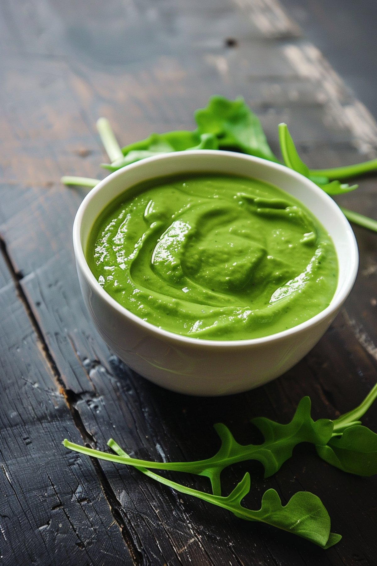 Keto Creamy Avocado and Rocket Soup_001