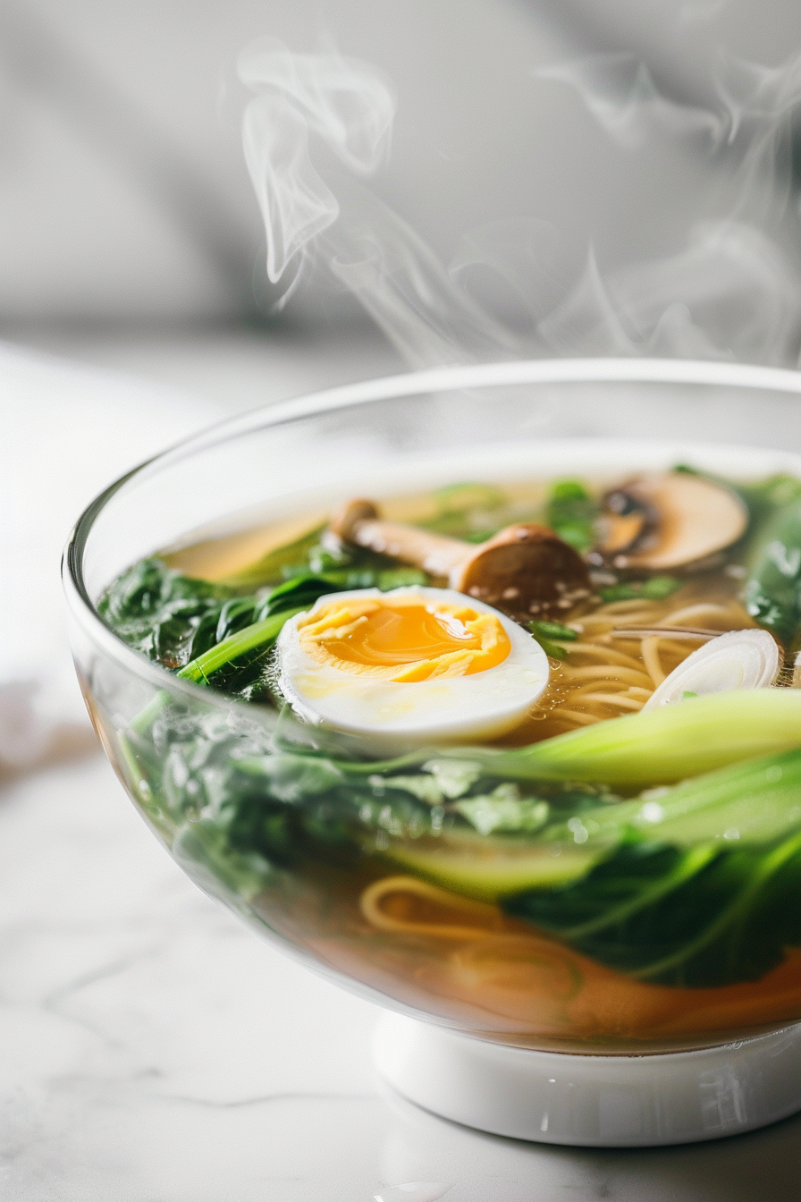 Ingredients for Keto Egg Drop Soup