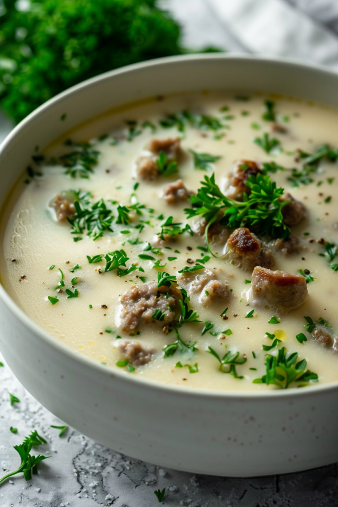 Keto Fennel and Sausage Soup_001