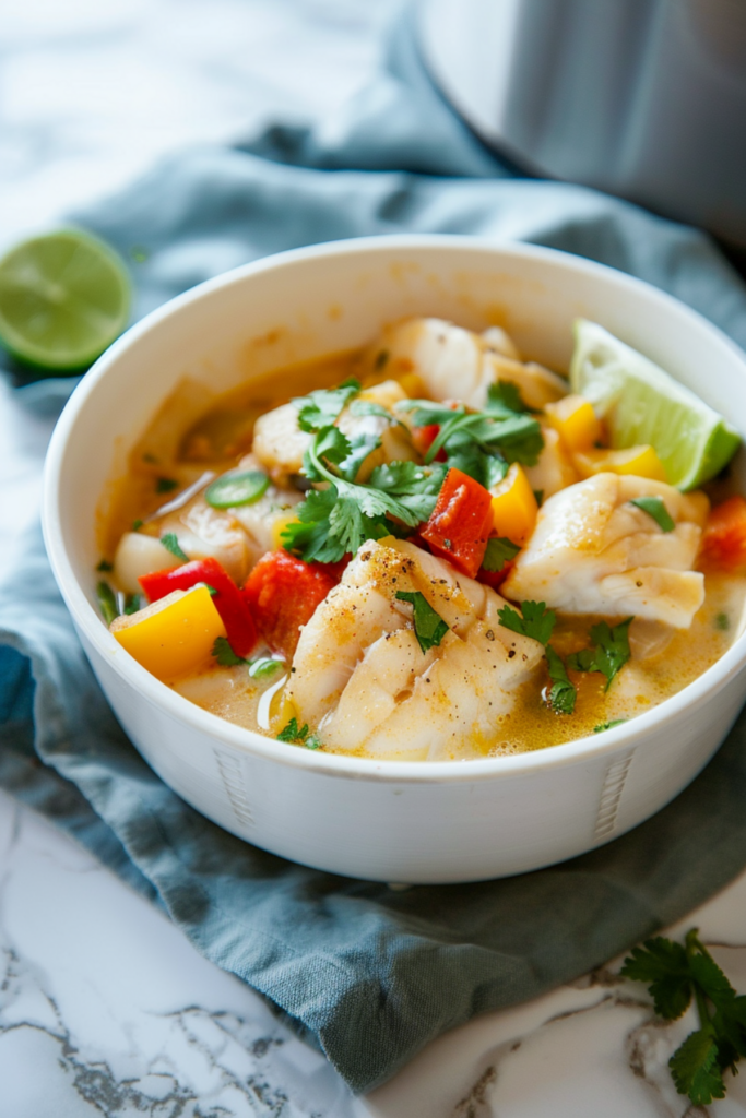Keto Instant Pot Brazilian Fish Stew_001