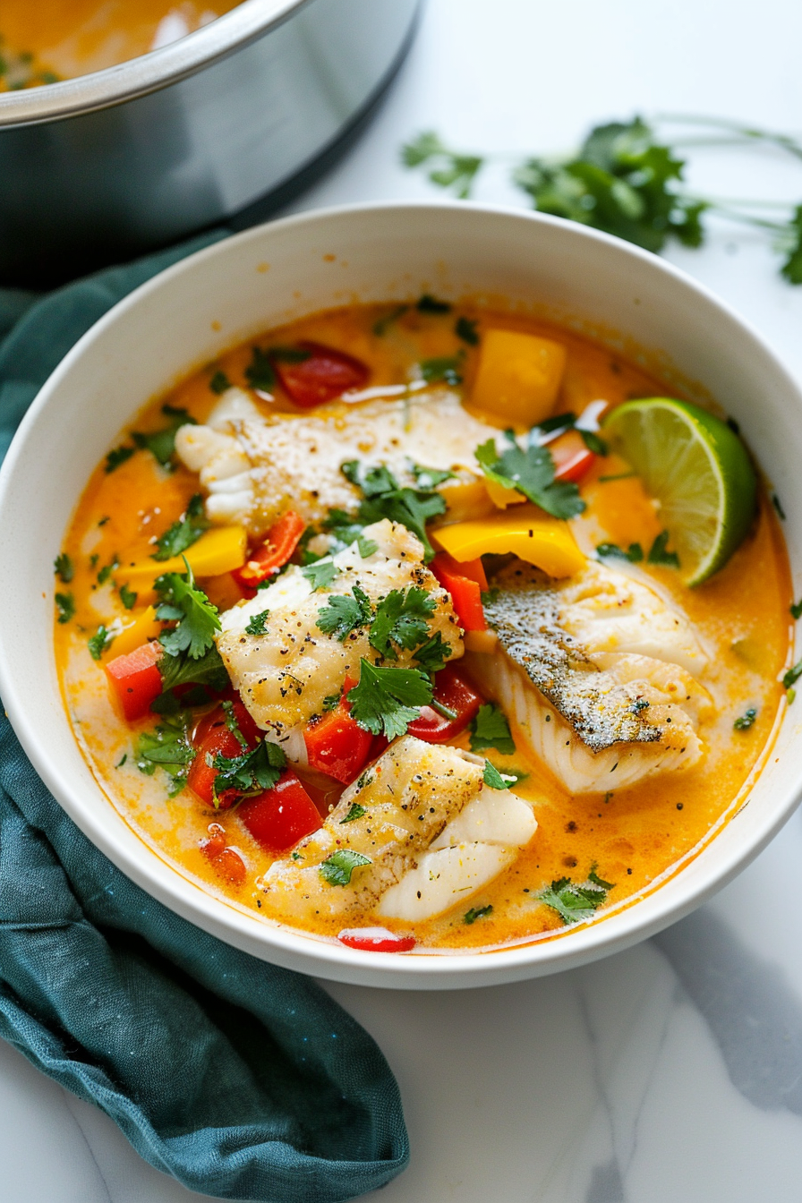 Ingredients for Keto Brazilian Fish Stew