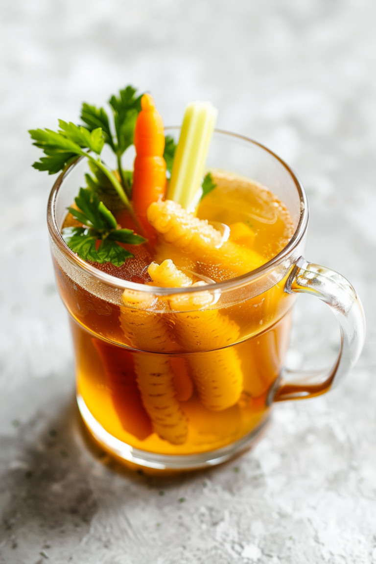 Keto Instant Pot Chicken Feet Broth (for soups or sipping)_001