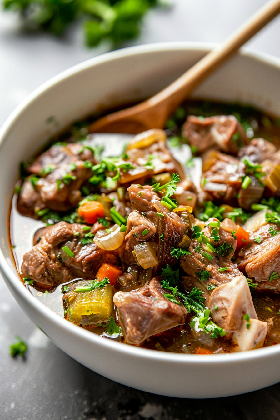 Cooking Keto Rabbit Stew