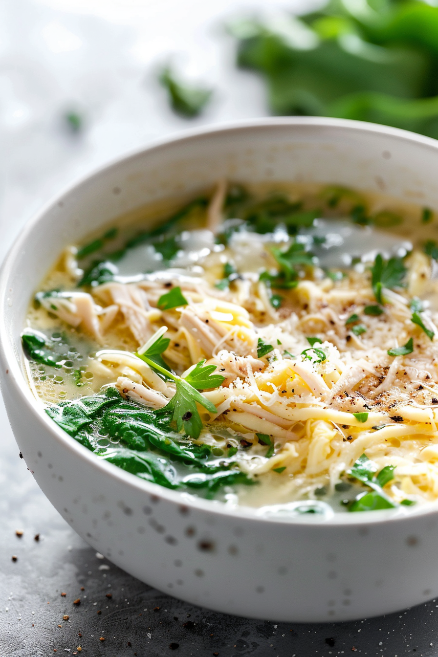Keto Soup Preparation