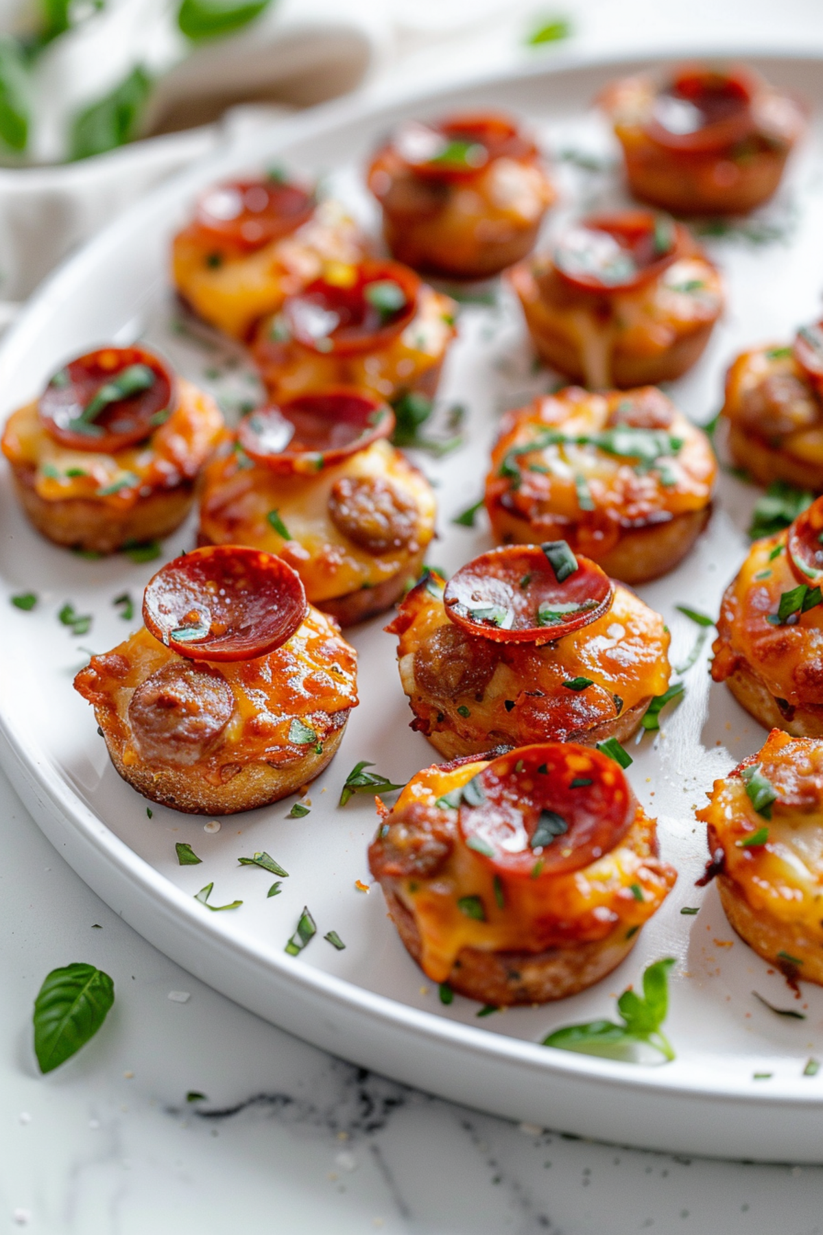 Keto Italian Sausage and Pepperoni Pizza Bites_001