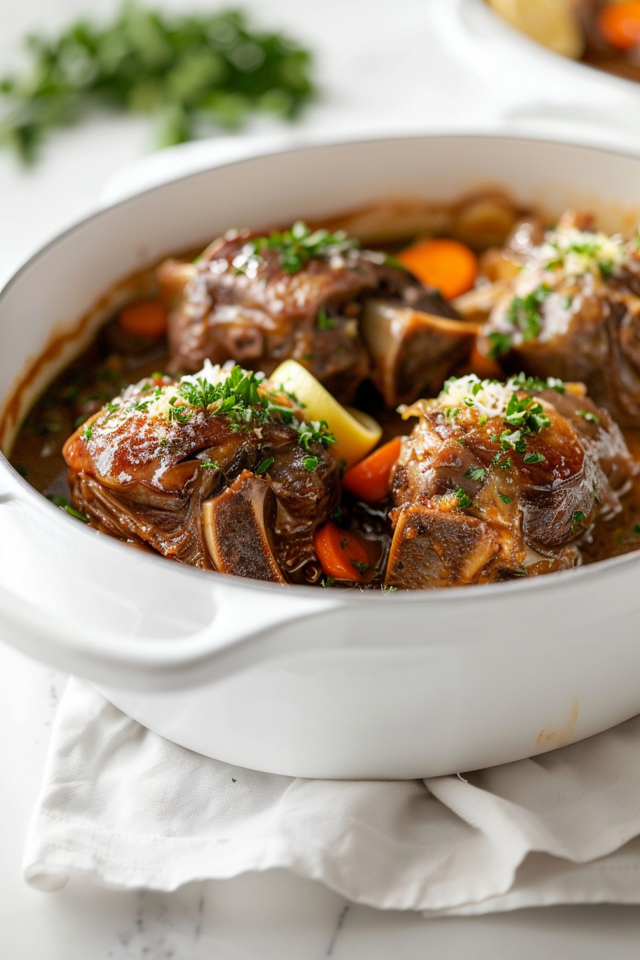 Preparing Keto Osso Buco with Gremolata