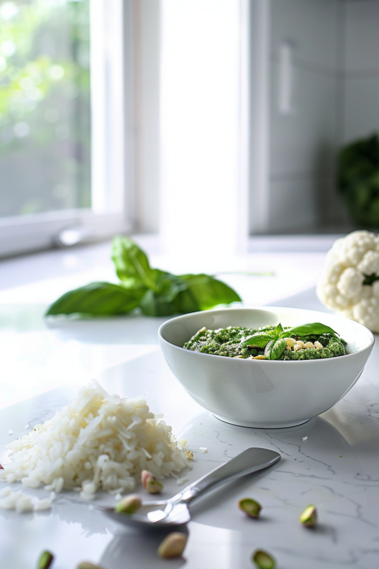 Easy Keto Pistachio and Herb Pesto Recipe for a Delicious Low Carb Meal