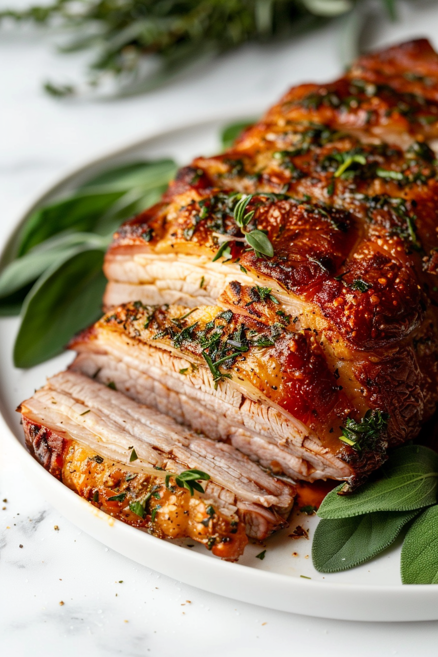 Keto Porchetta Ready to Serve