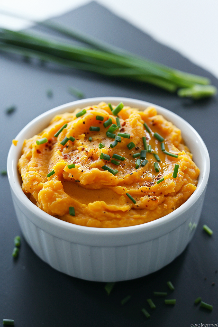 Creamy Pumpkin Cauliflower Mash Preparation