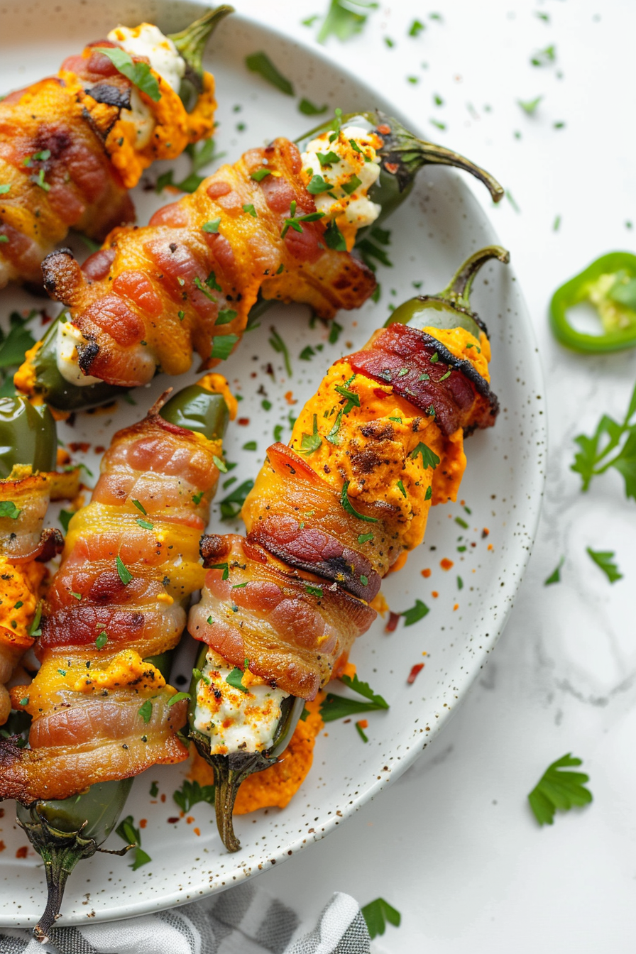 Keto Pumpkin Jalapeño Poppers Preparation