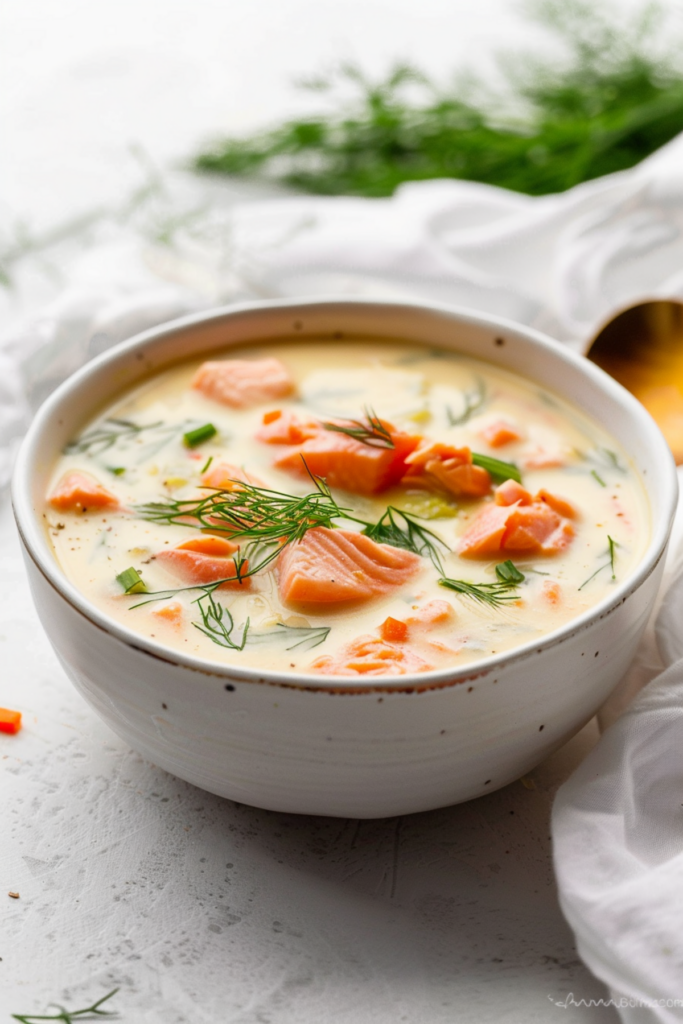 Keto Smoked Salmon and Horseradish Soup_001