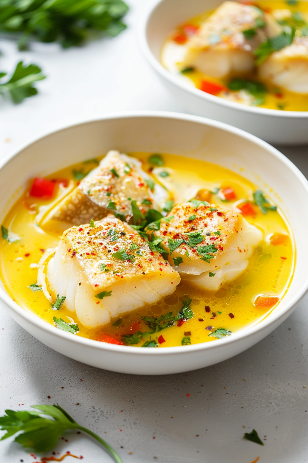 Saffron Infused Keto Cod Stew_001