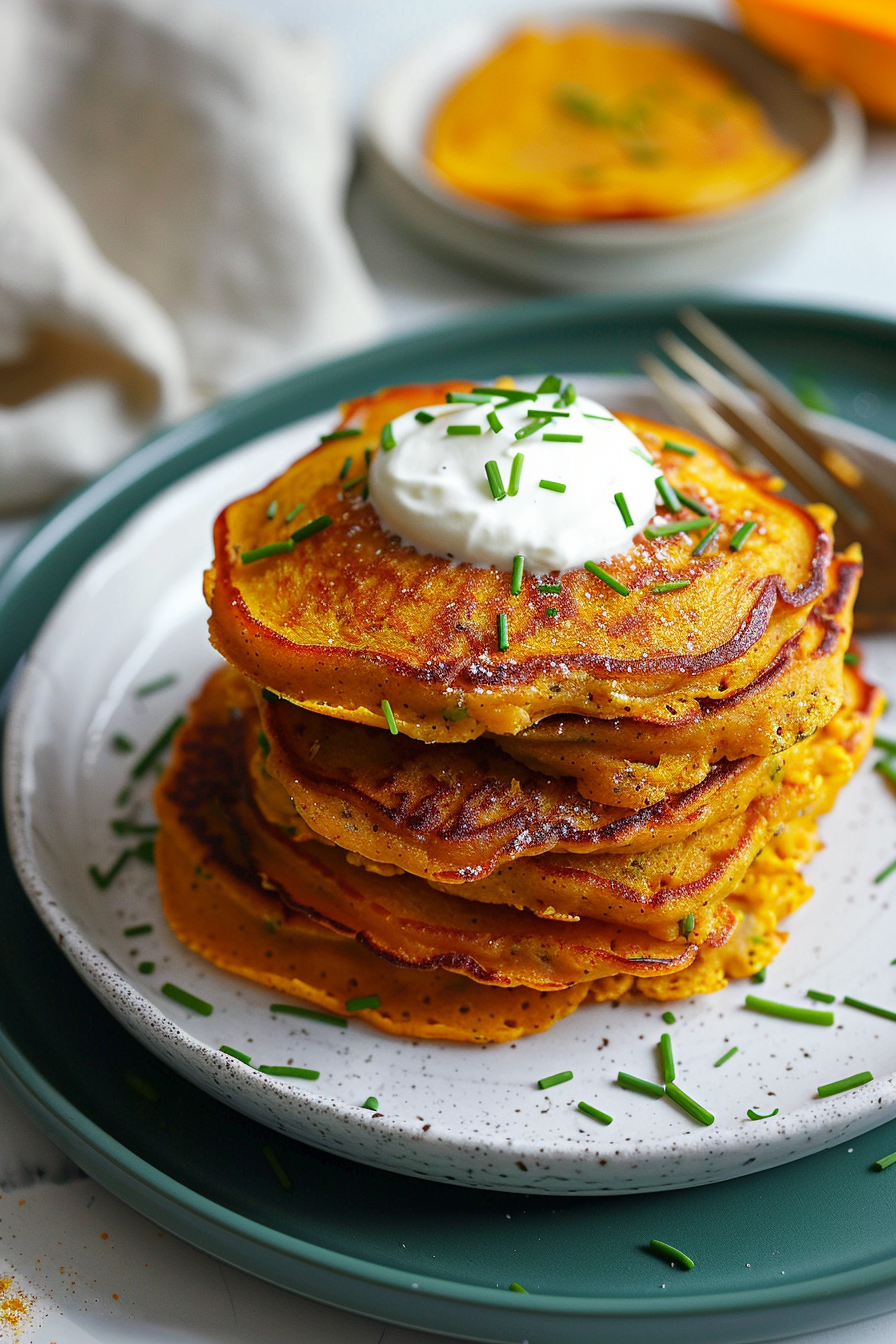 Ingredients for Savory Keto Pumpkin Pancakes