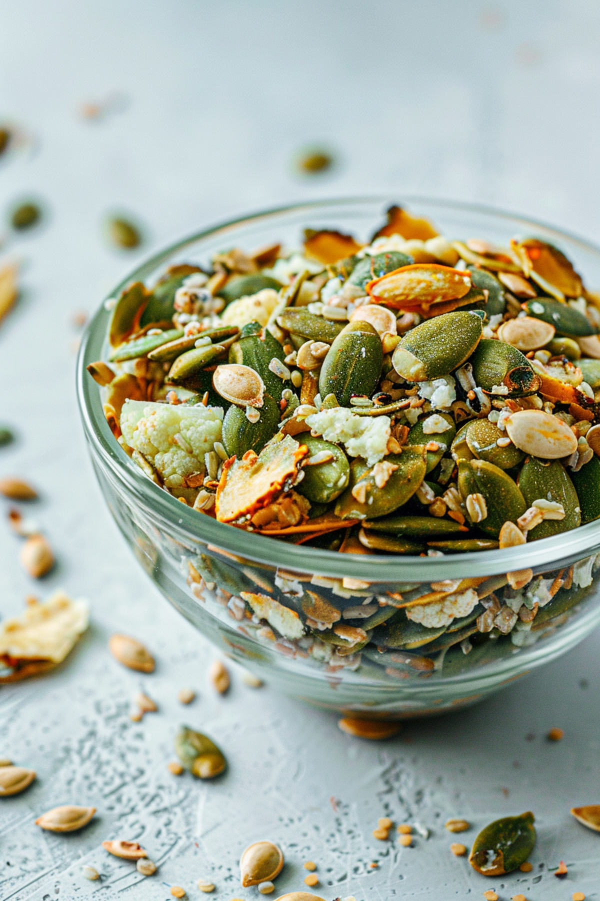 Spiced Keto Pumpkin Seed Brittle_001