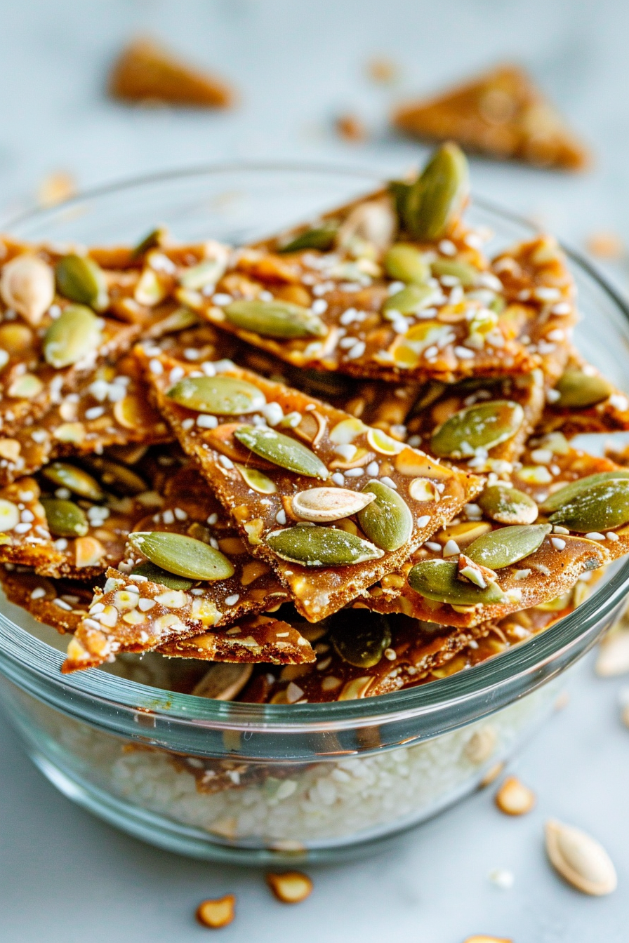 Ingredients for Spiced Keto Pumpkin Seed Brittle