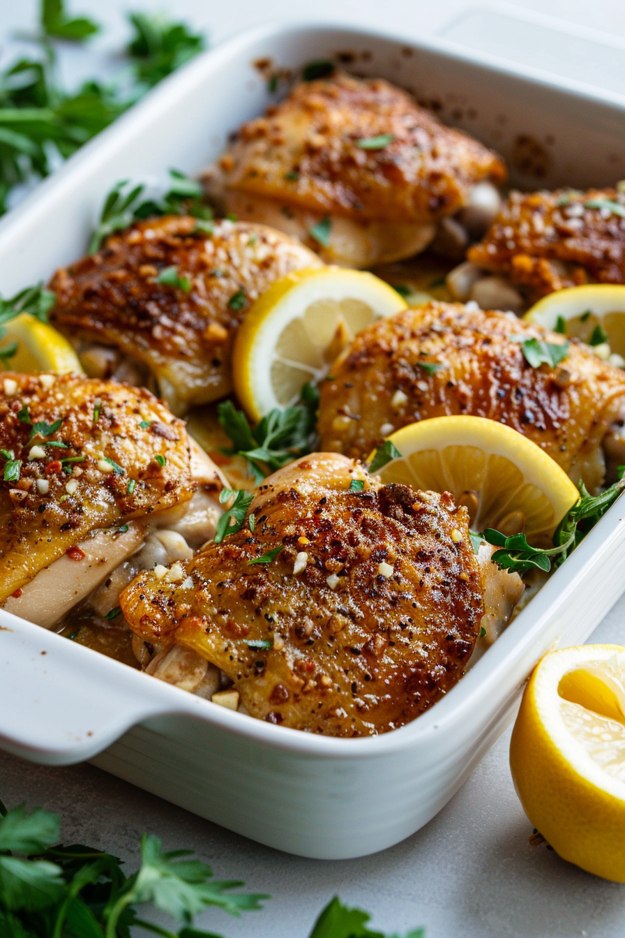 Ingredients for Keto Chicken Thighs