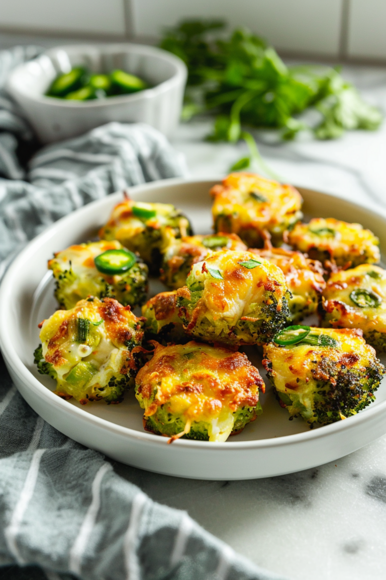 Cheesy Keto Broccoli Bites with Jalapeño_001