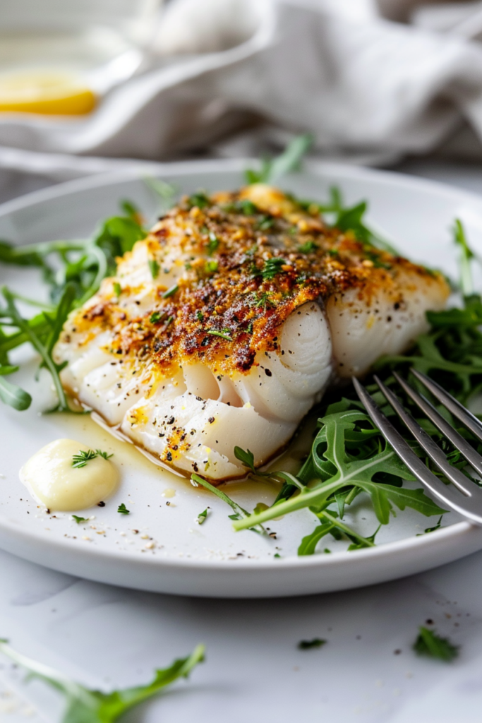 Herb Crusted Keto Chilean Seabass with Lemon Aioli_001