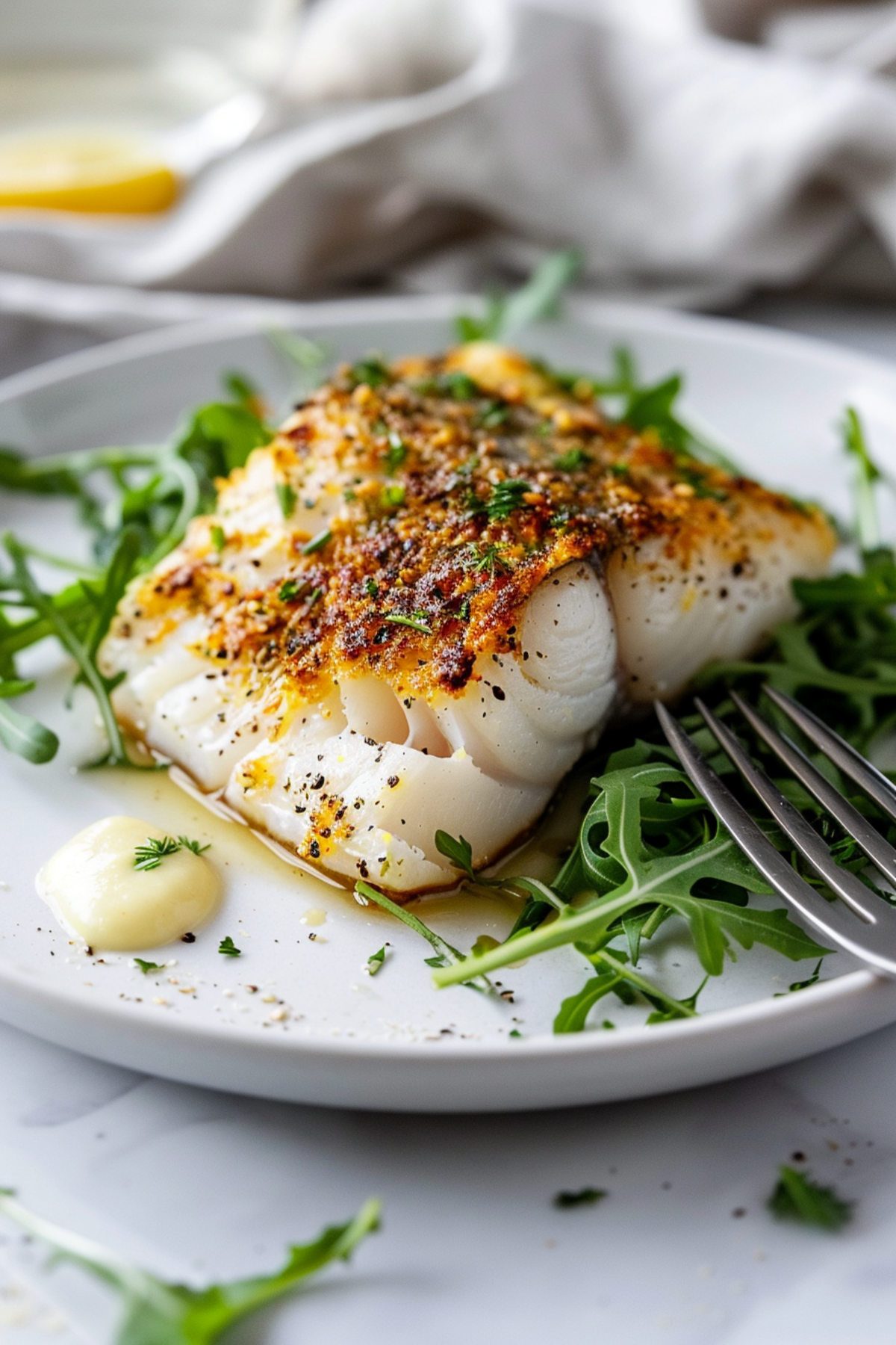 Herb Crusted Keto Chilean Seabass with Lemon Aioli_001