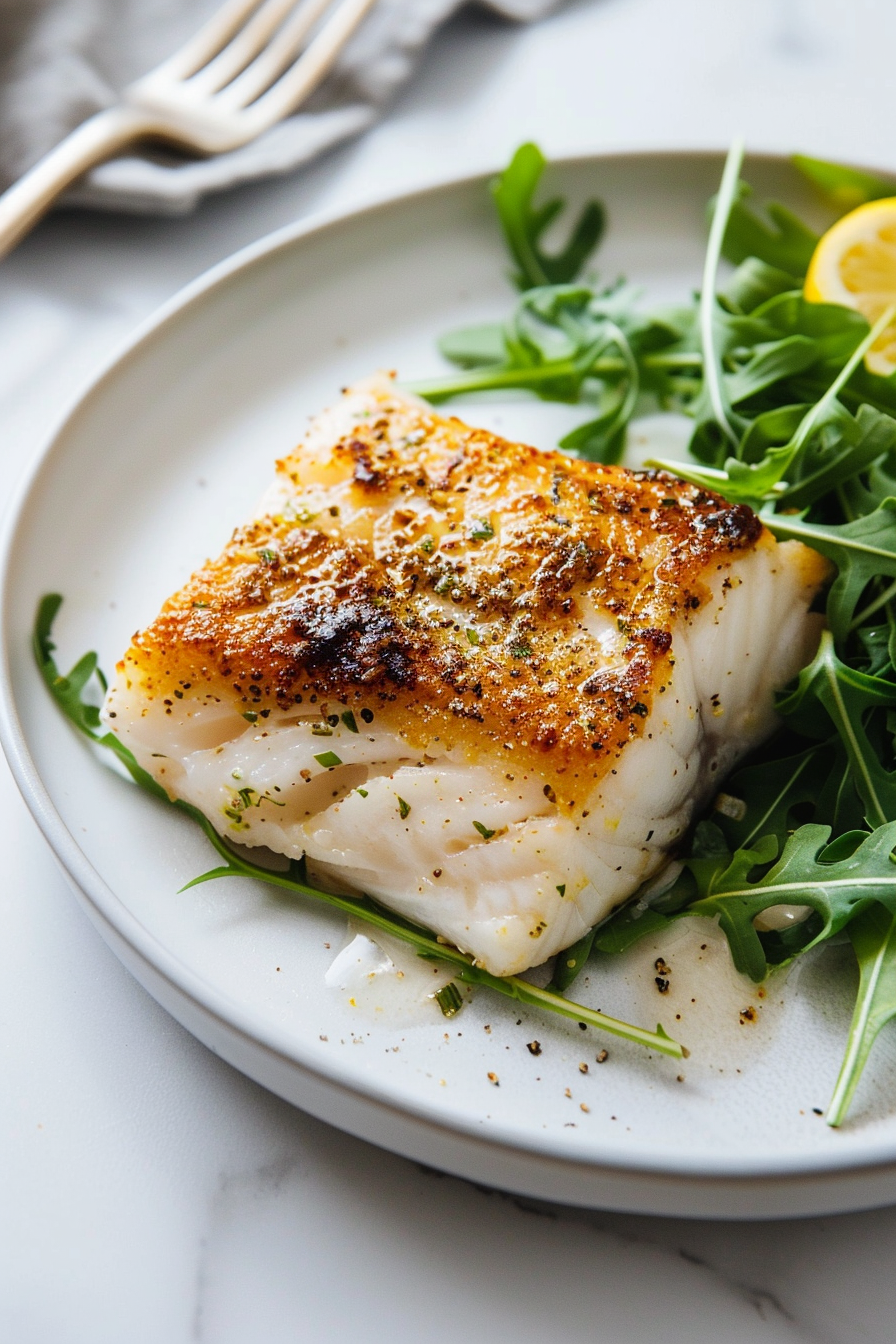 Preparing Herb Crusted Keto Chilean Seabass