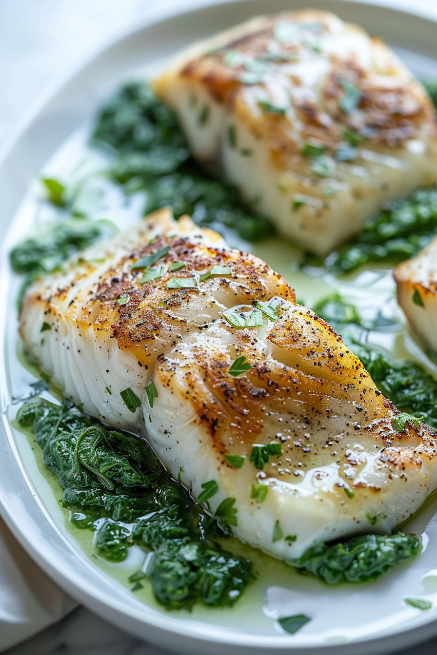Preparing Keto Chilean Seabass