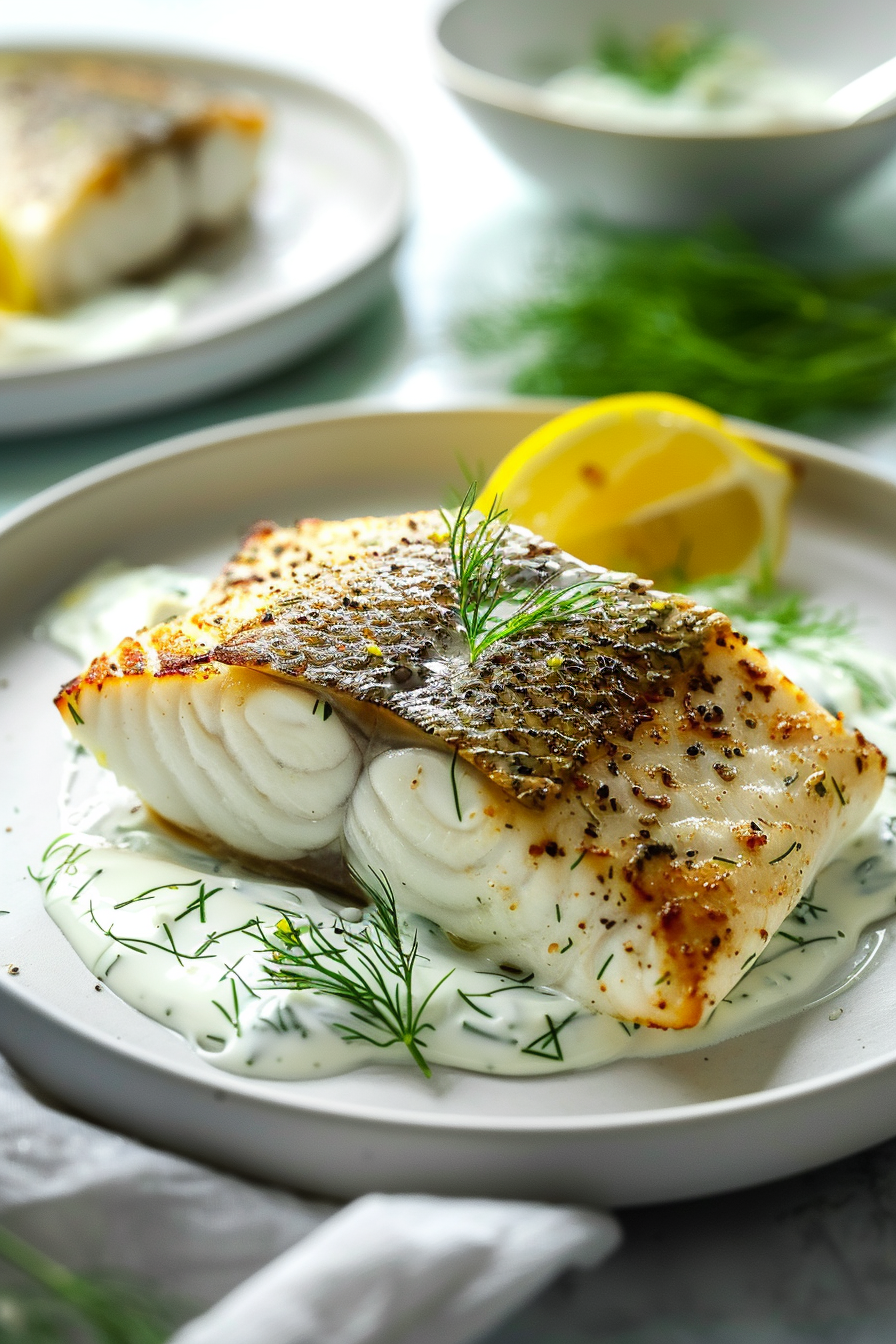 Keto Chilean Seabass Ready to Serve