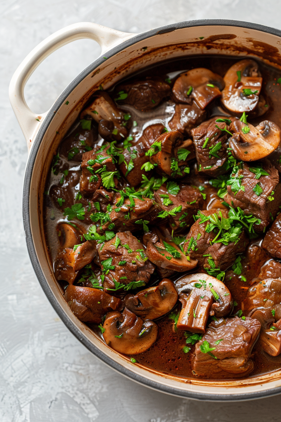 Ingredients for Keto Dutch Oven Stew