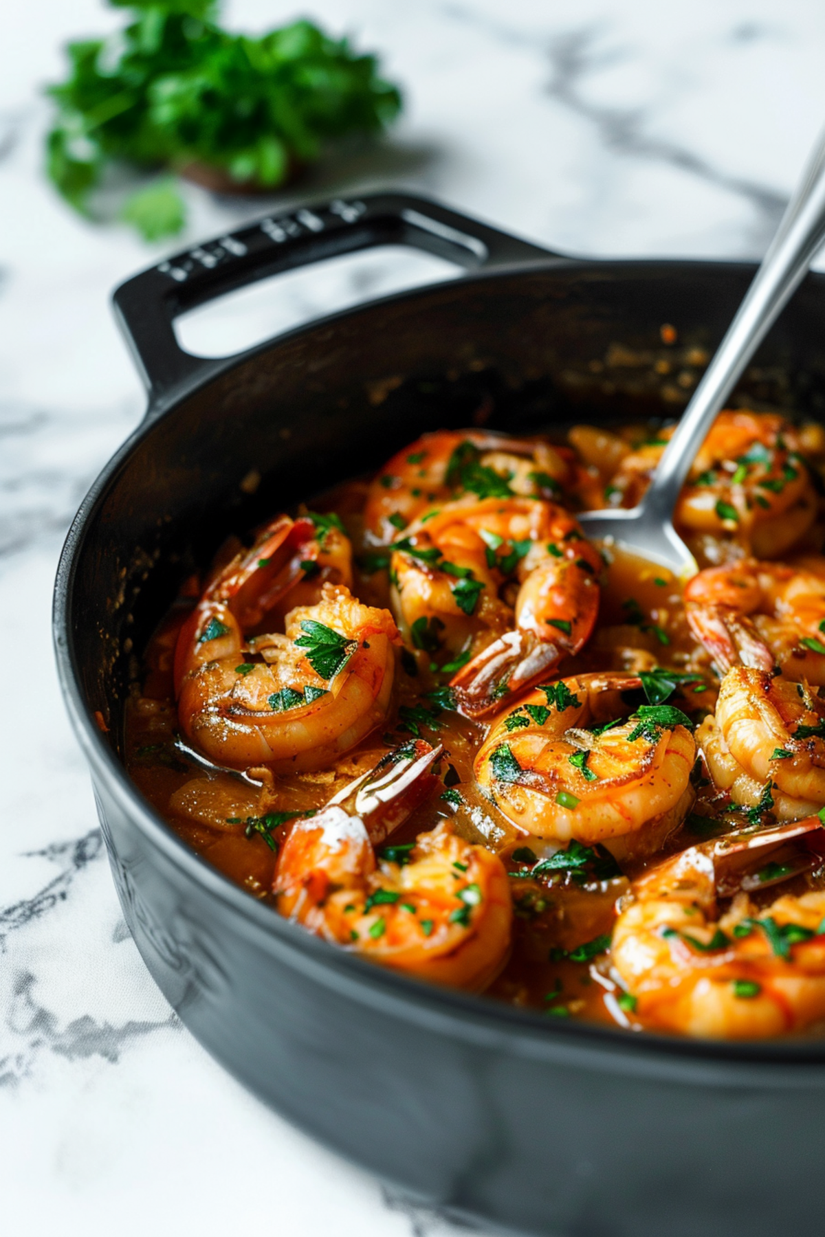 Keto Dutch Oven Garlic Butter Shrimp_001