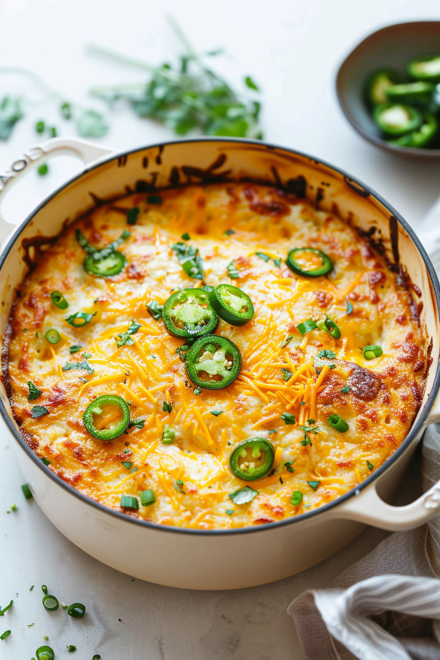 Ingredients for Keto Dutch Oven Jalapeño Cheddar Bread
