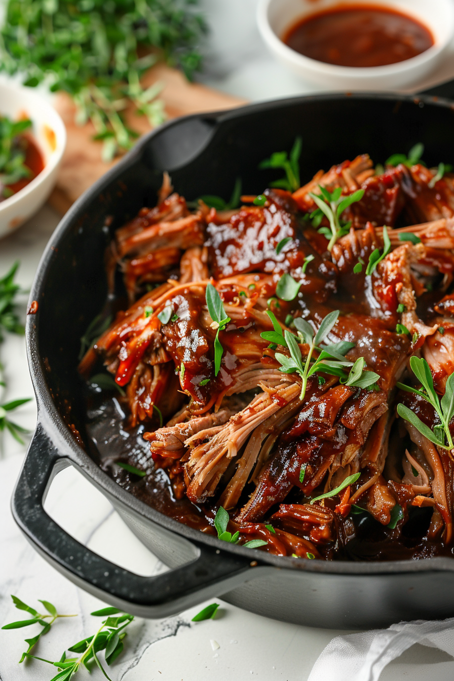 Ingredients for Keto Dutch Oven Pulled Pork