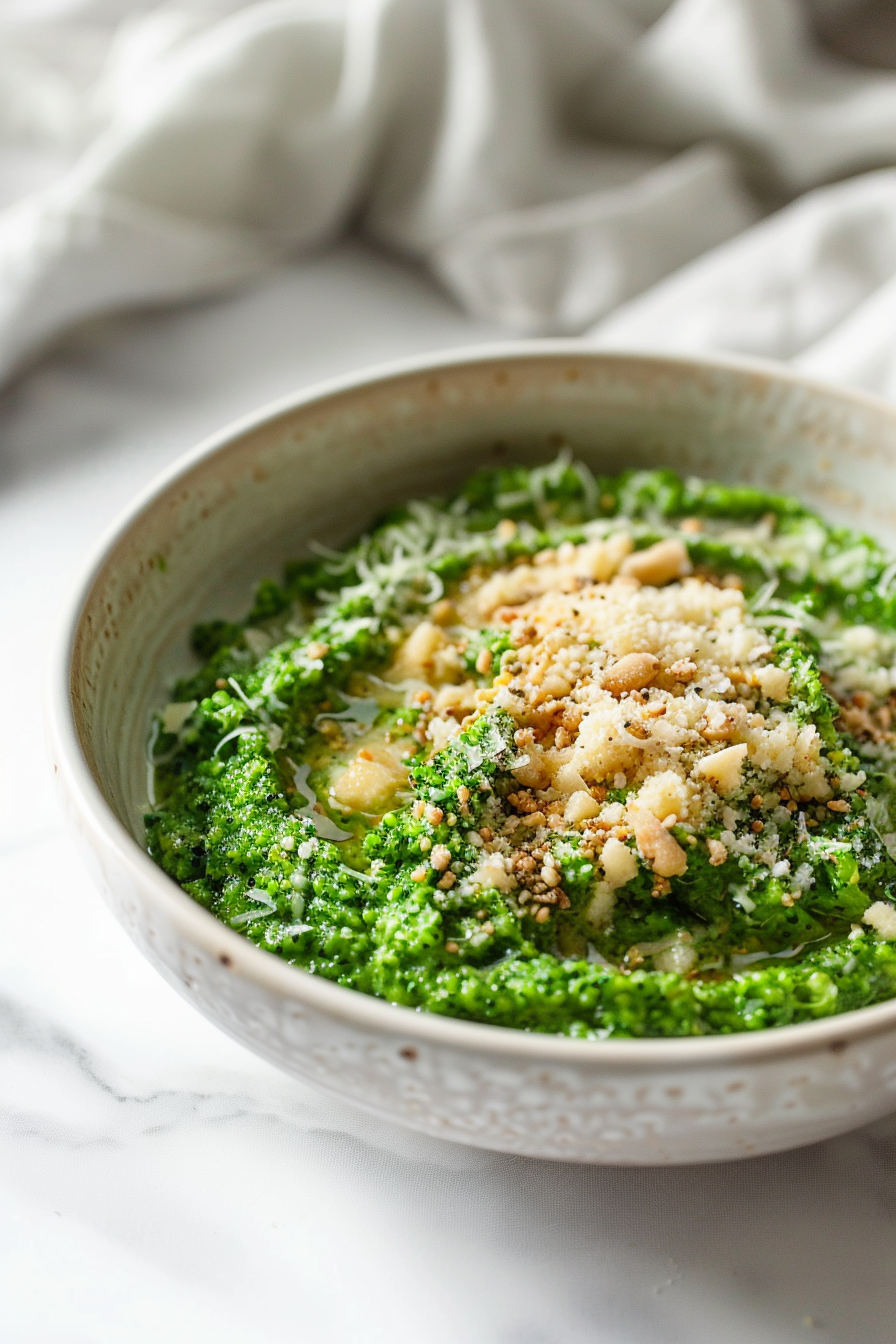 Keto Broccoli Mash Ready to Serve