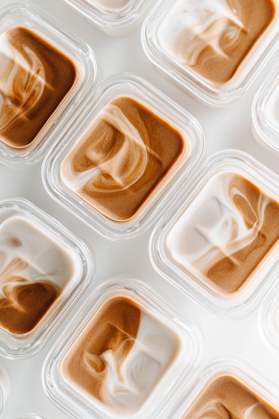 Butter Coffee Ice Pops Ready to Serve